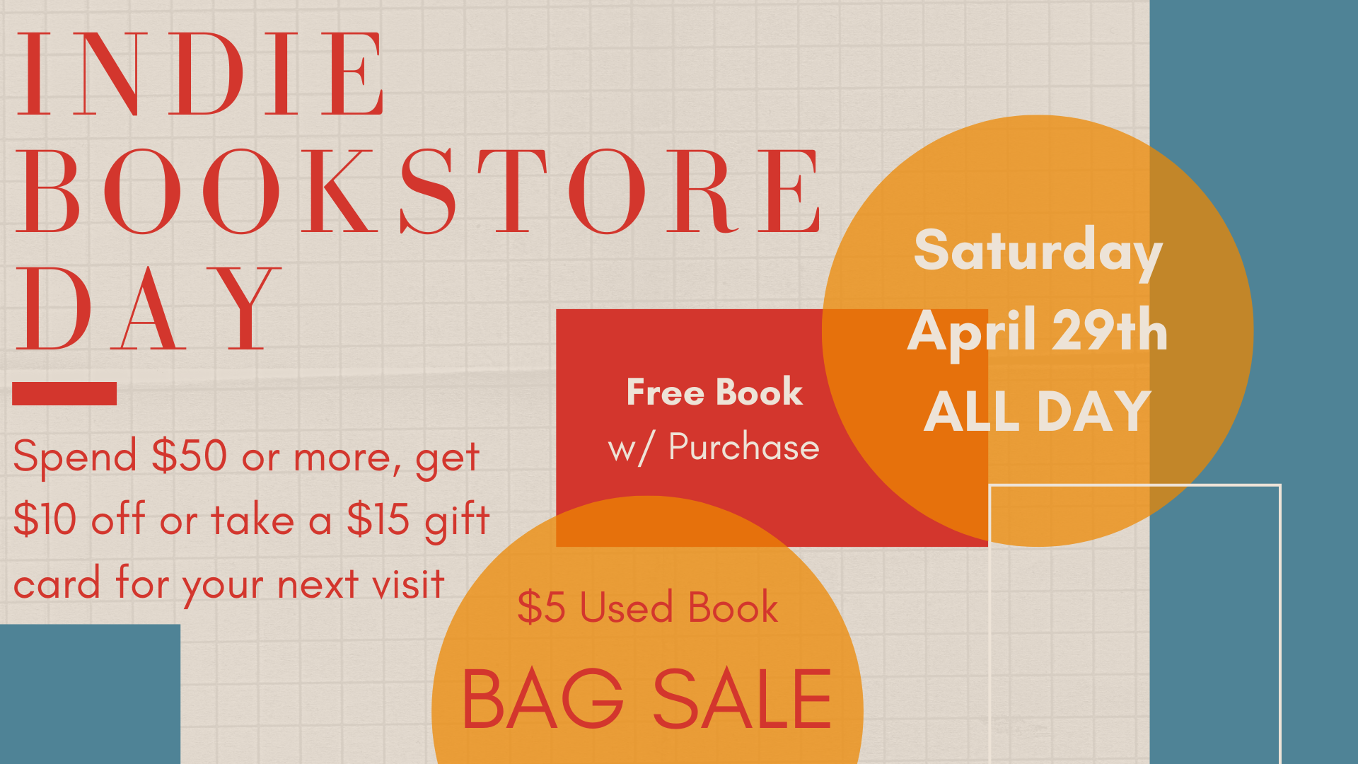 Independent Bookstore Day 2023 SavorMinot