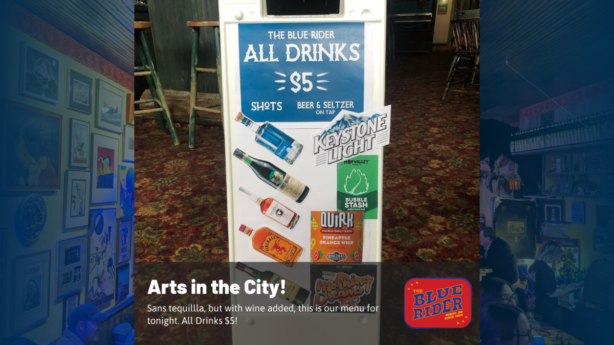 Blue Rider Goes Main Street Tonight! – SavorMinot