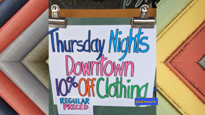 Thursday downtown