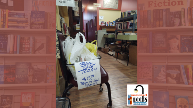 Used Book Bag Sale