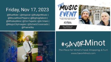 Happening Today in Minot, Nov 17, 2023