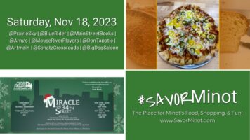 Happening Today in Minot, Nov 18, 2023