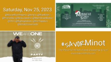 Happening Today in Minot, Nov 25, 2023