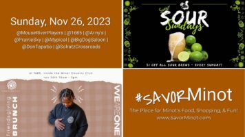 Happening Today in Minot, Nov 26, 2023