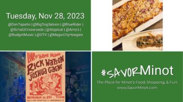 Happening Today in Minot, Nov 28, 2023