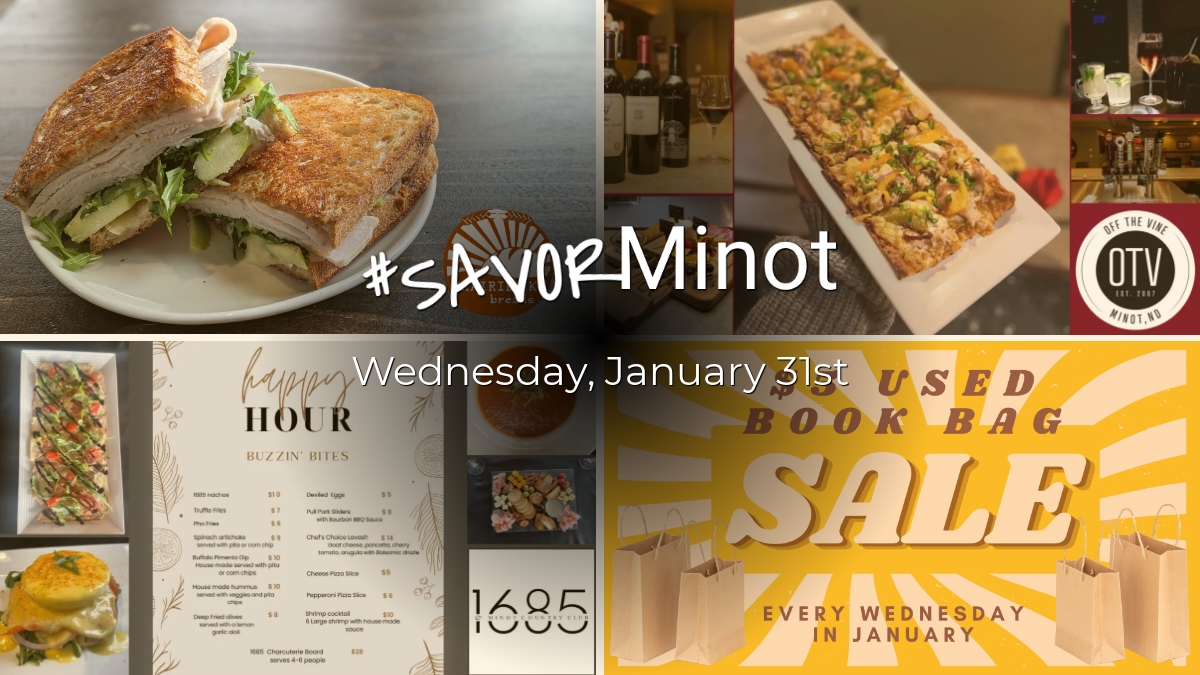 Happening Today in Minot, Jan 30, 2024