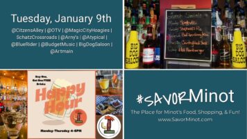 Happening Today in Minot, Jan 8, 2024