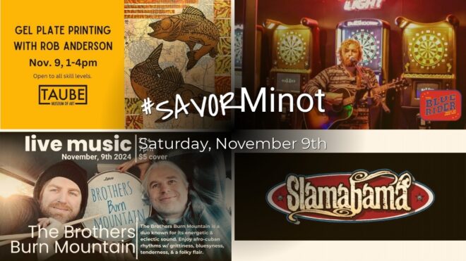 Happening Today in Minot, 11/09/2024