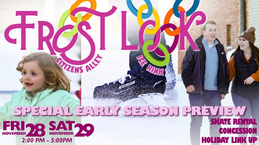 Frost Look at the Ice Rink